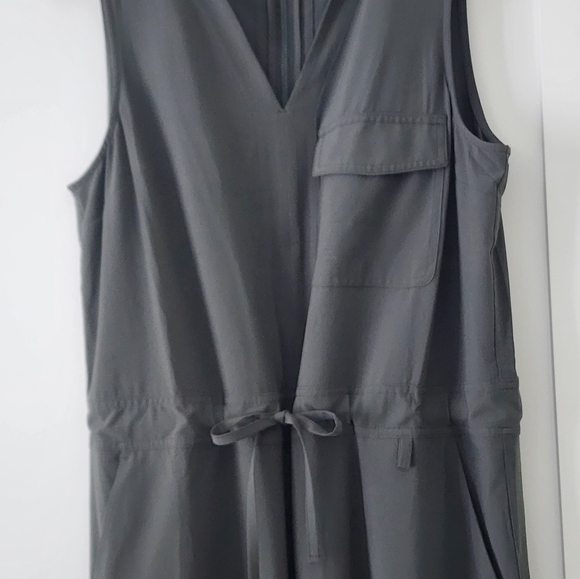 ATHLETA Topanga Jumpsuit Romper | Mountain Olive Size Small #657900 - Picture 4 of 9